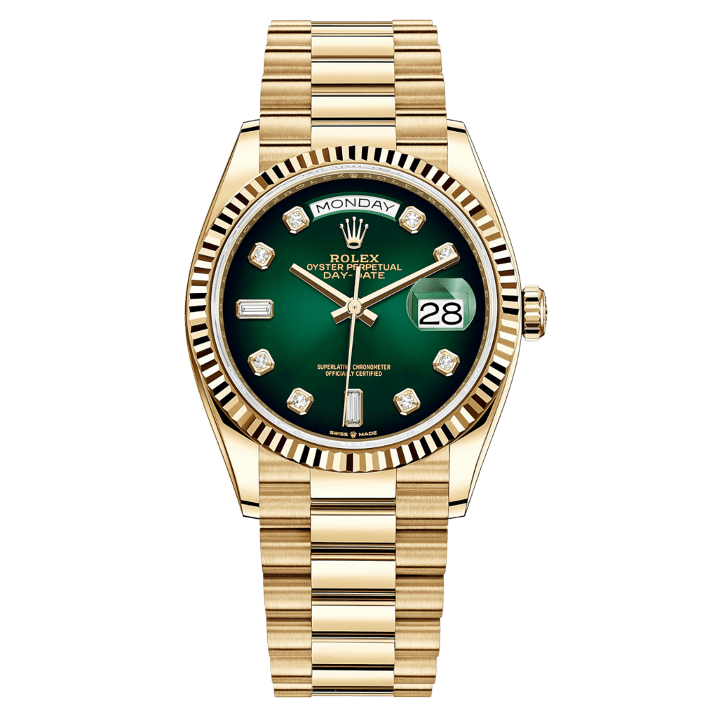 Rolex Day-Date Vert Ombré